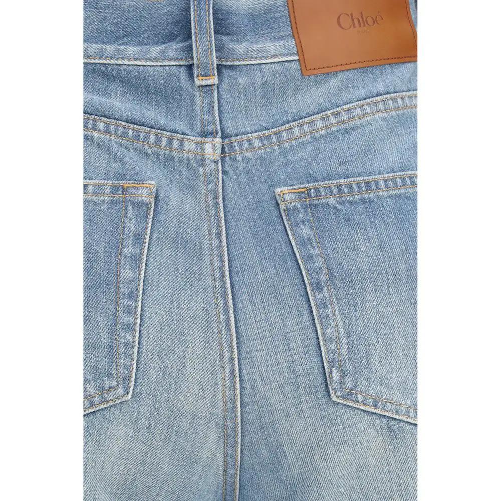 Chloé Sample Sale | Chloé Blue Cotton Flared Jeans - | Designer outlet