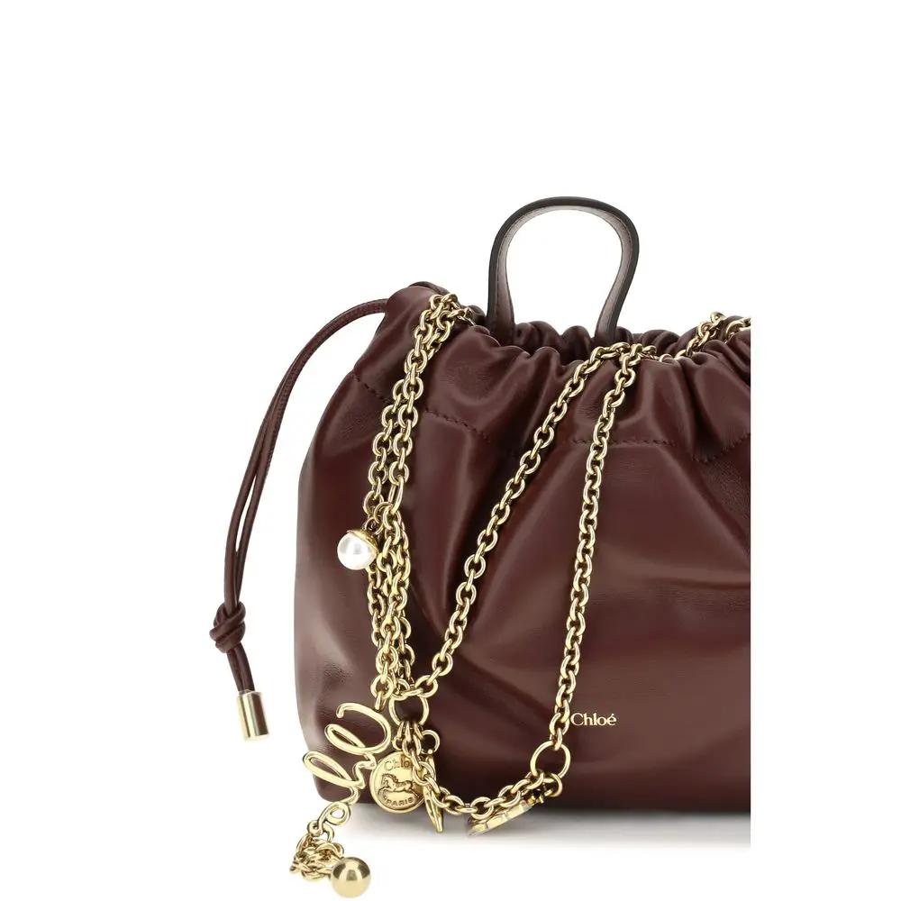 Chloé Sample Sale | Chloé Bordeaux Calf Leather Bos Taurus Shoulder Bag - | Designer outlet