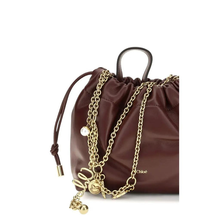 Chloé Sample Sale | Chloé Bordeaux Calf Leather Bos Taurus Shoulder Bag - | Designer outlet