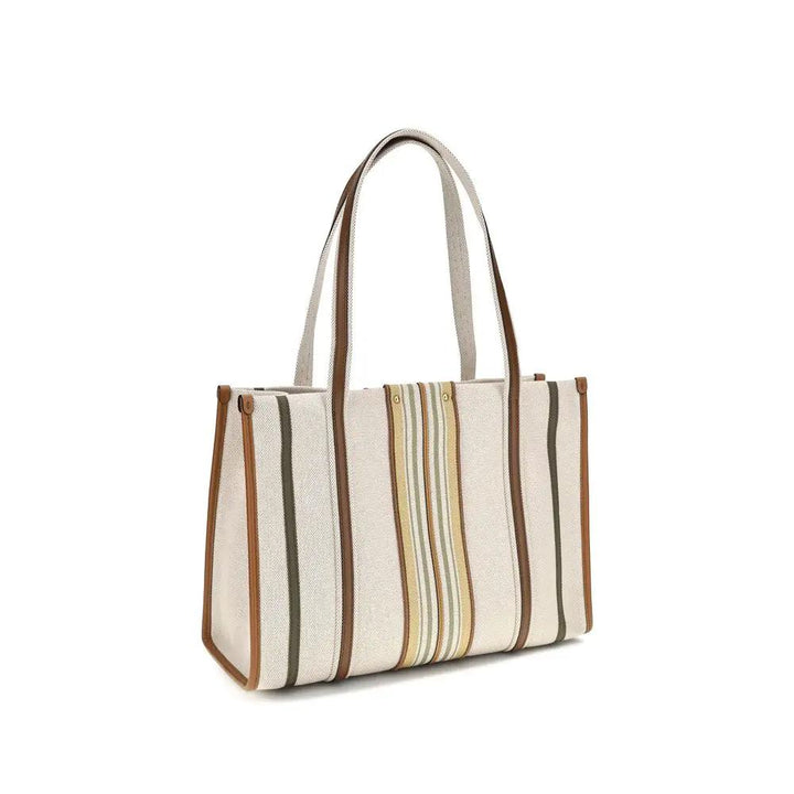Chloé Sample Sale | Chloé Beige Cotton Shoulder Bag - | Designer outlet