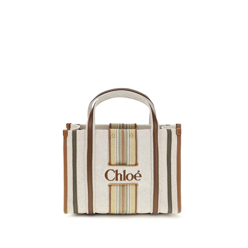 Chloé Sample Sale | Chloé Beige Cotton Shoulder Bag - | Designer outlet