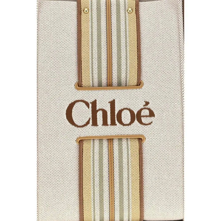 Chloé Sample Sale | Chloé Beige Cotton Shoulder Bag - | Designer outlet