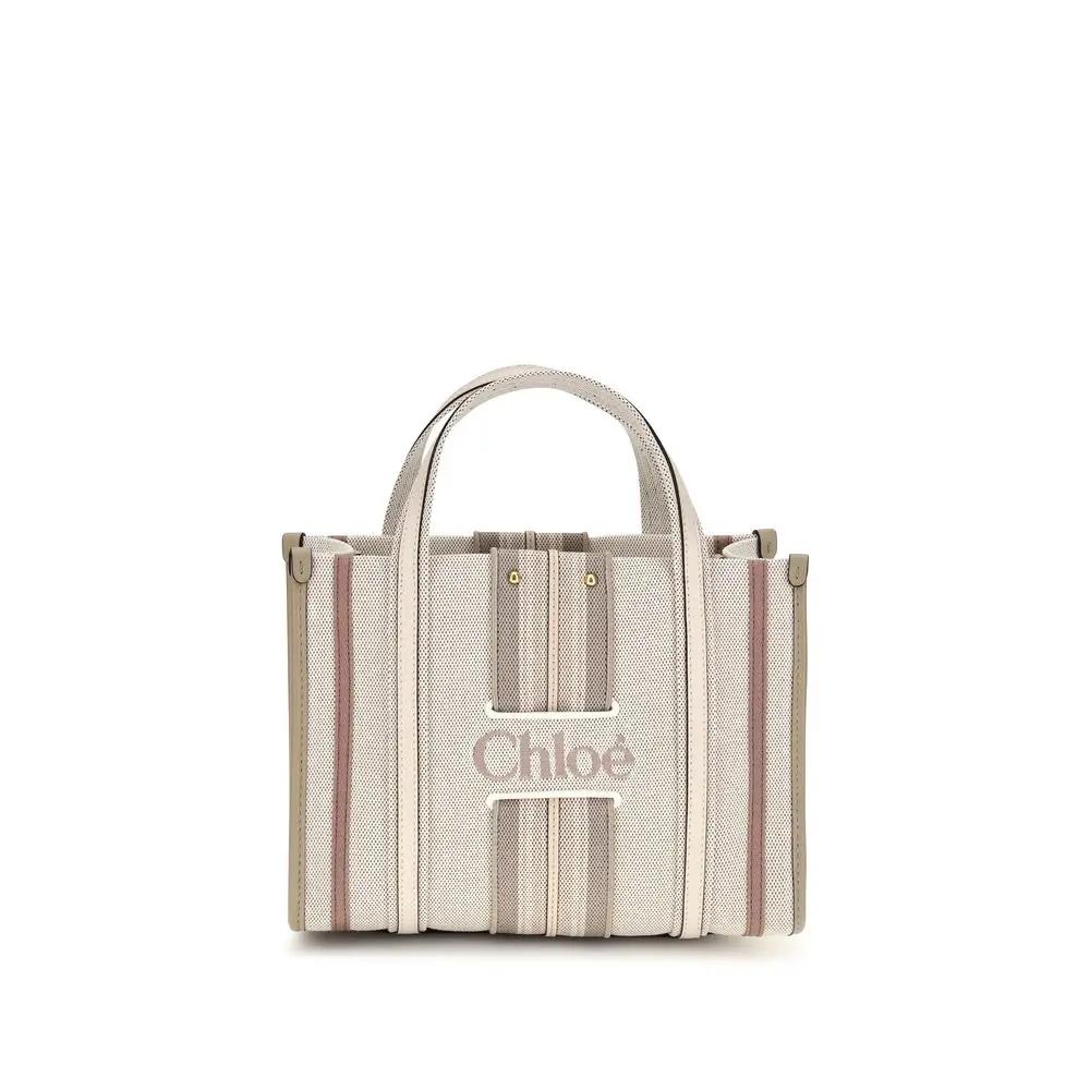 Chloé Sample Sale | Chloé Beige Cotton Shoulder Bag - | Designer outlet