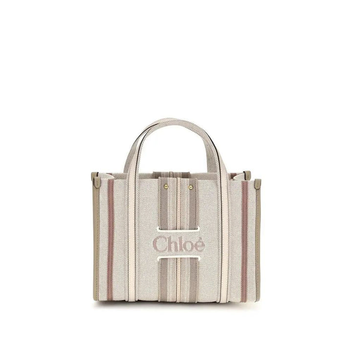 Chloé Sample Sale | Chloé Beige Cotton Shoulder Bag - | Designer outlet