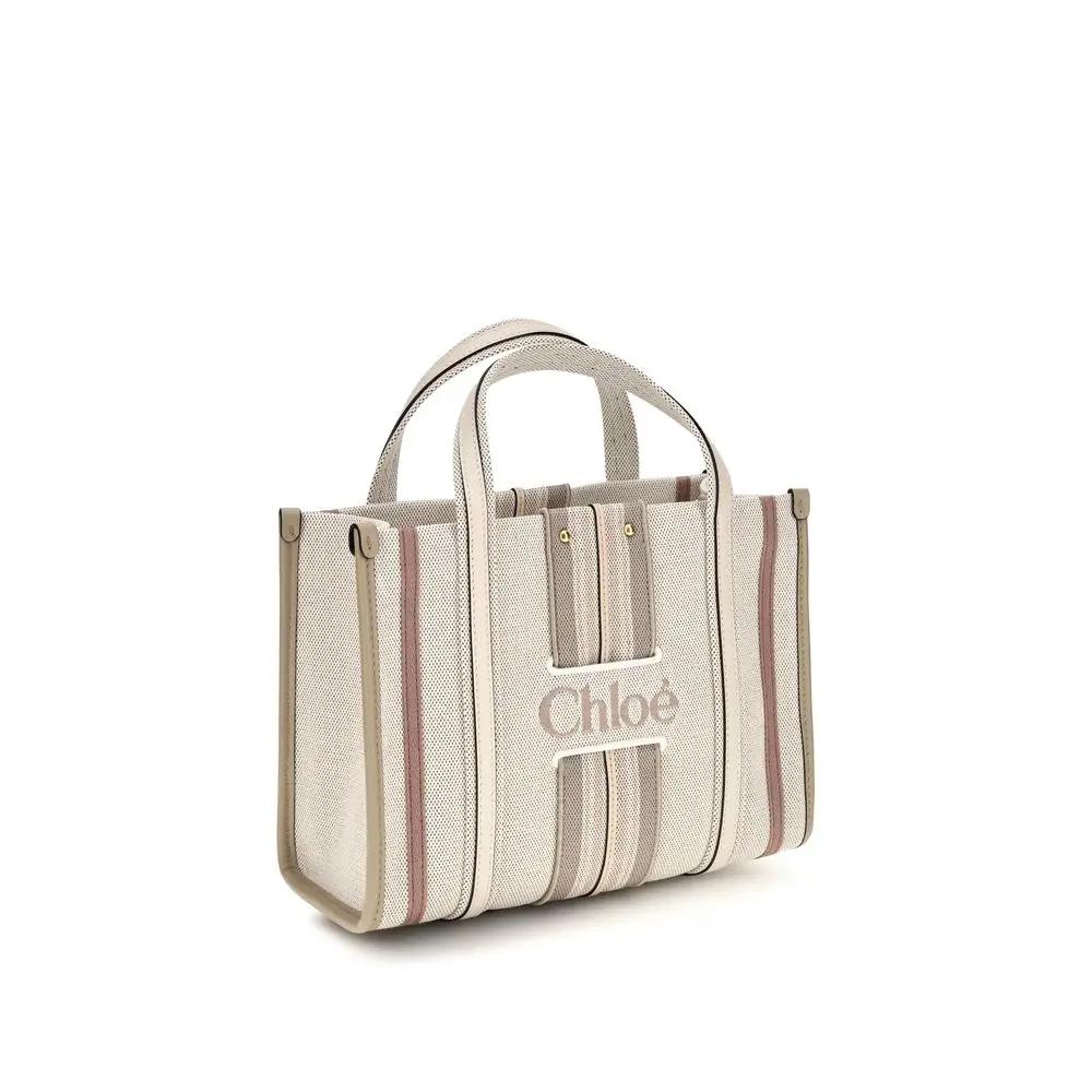 Chloé Sample Sale | Chloé Beige Cotton Shoulder Bag - | Designer outlet