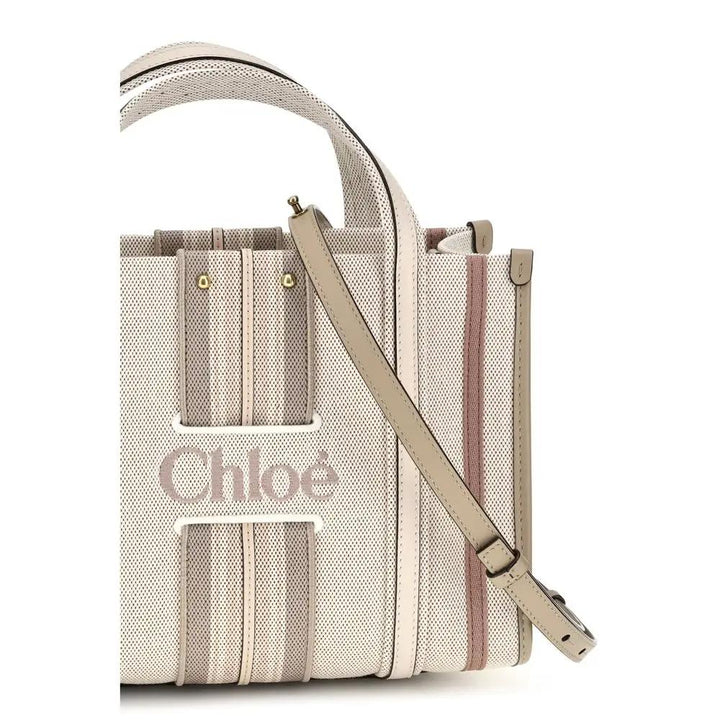 Chloé Sample Sale | Chloé Beige Cotton Shoulder Bag - | Designer outlet
