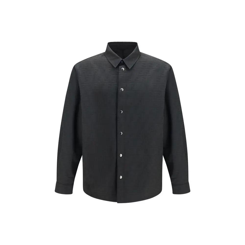 Fendi Sample Sale | Fendi Black Polyester Pattern Shirt - | Designer outlet