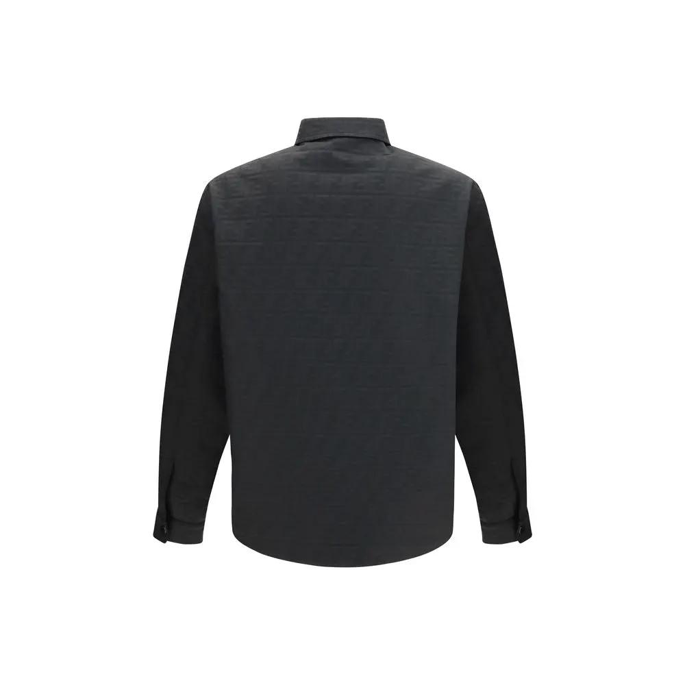 Fendi Sample Sale | Fendi Black Polyester Pattern Shirt - | Designer outlet