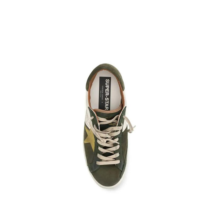 Golden Goose Sample Sale | Golden Goose Bicolor Calf Leather Bos Taurus Sneakers - | Designer outlet
