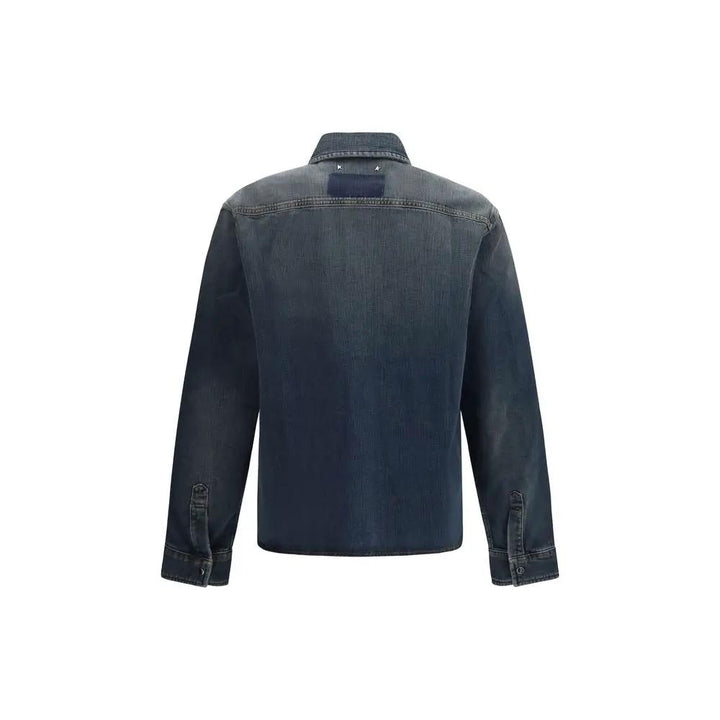 Golden Goose Sample Sale | Golden Goose Blue Denim Shirt - | Designer outlet