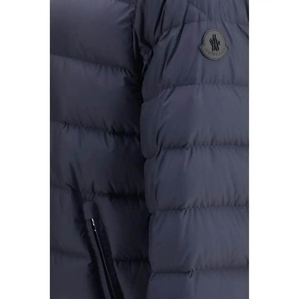 Moncler Sample Sale | Moncler Blue Goose Down Full-Length Jacket - | Designer outlet