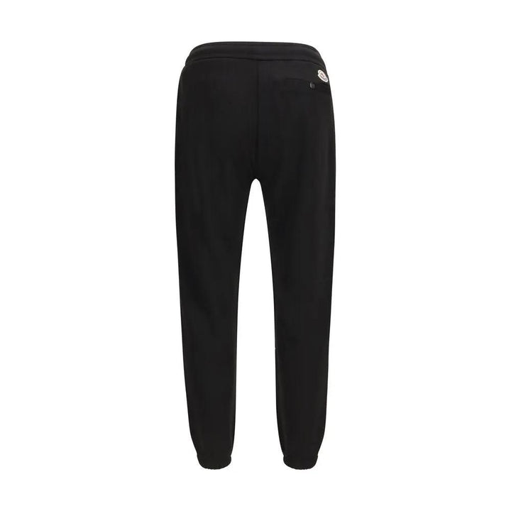 Moncler Sample Sale | Moncler Black Cotton Athletic Pants - | Designer outlet