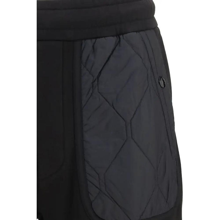 Moncler Sample Sale | Moncler Black Cotton Athletic Pants - | Designer outlet