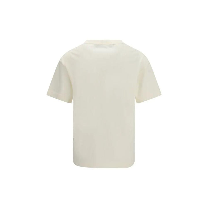 Palm Angels Sample Sale | Palm Angels Beige Cotton T-Shirt - | Designer outlet