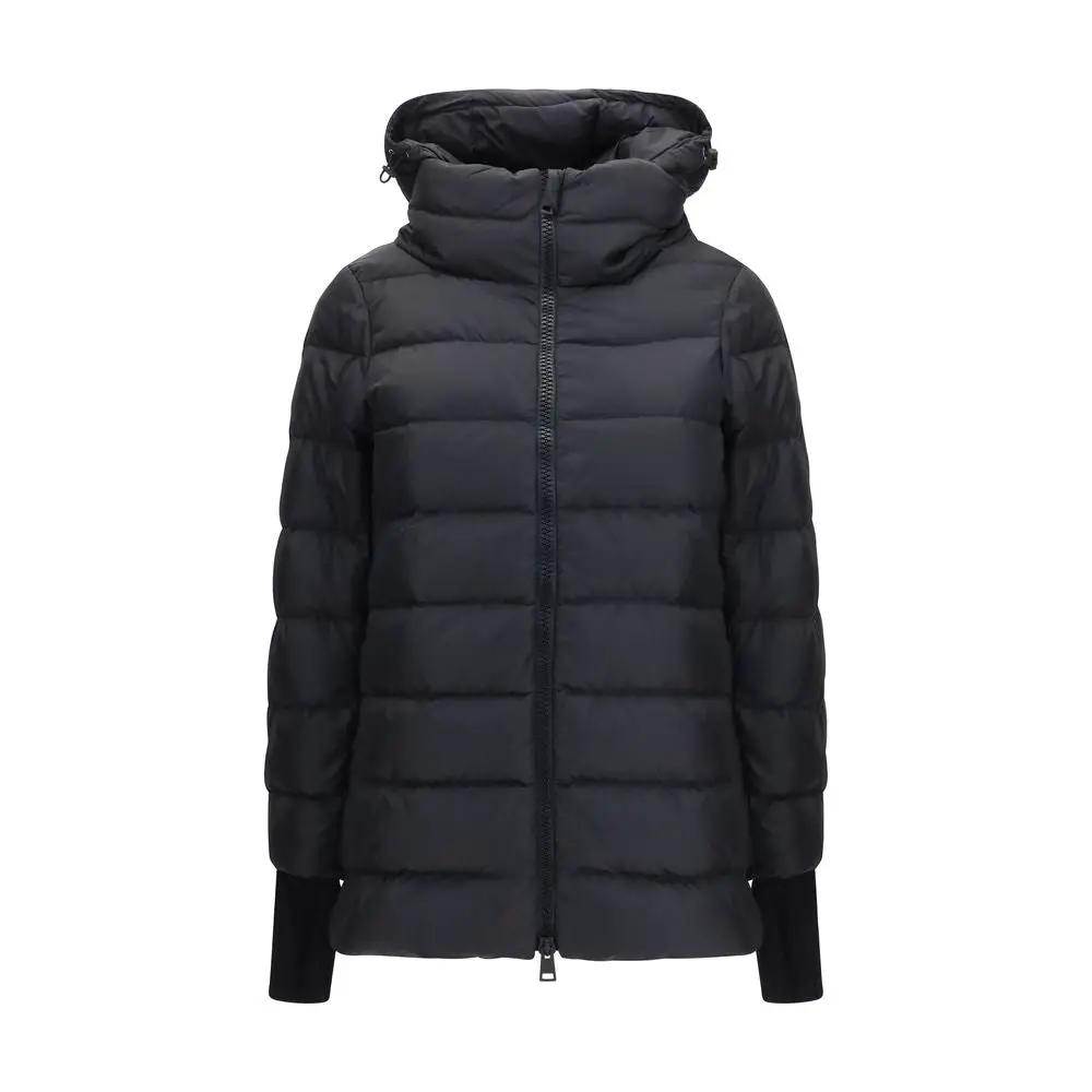 Herno Sample Sale | Herno Black Polyester Full-Length Jacket - | Designer outlet