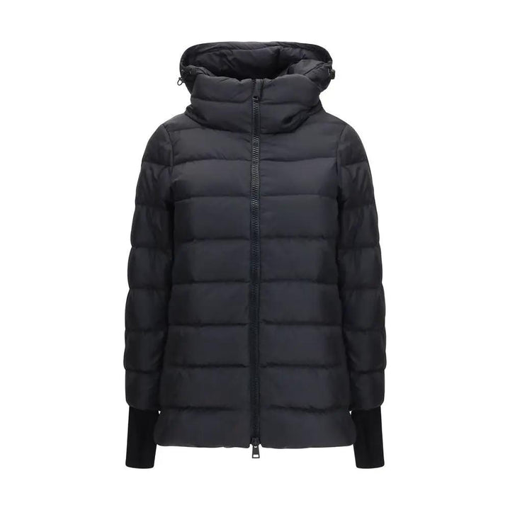 Herno Sample Sale | Herno Black Polyester Full-Length Jacket - | Designer outlet