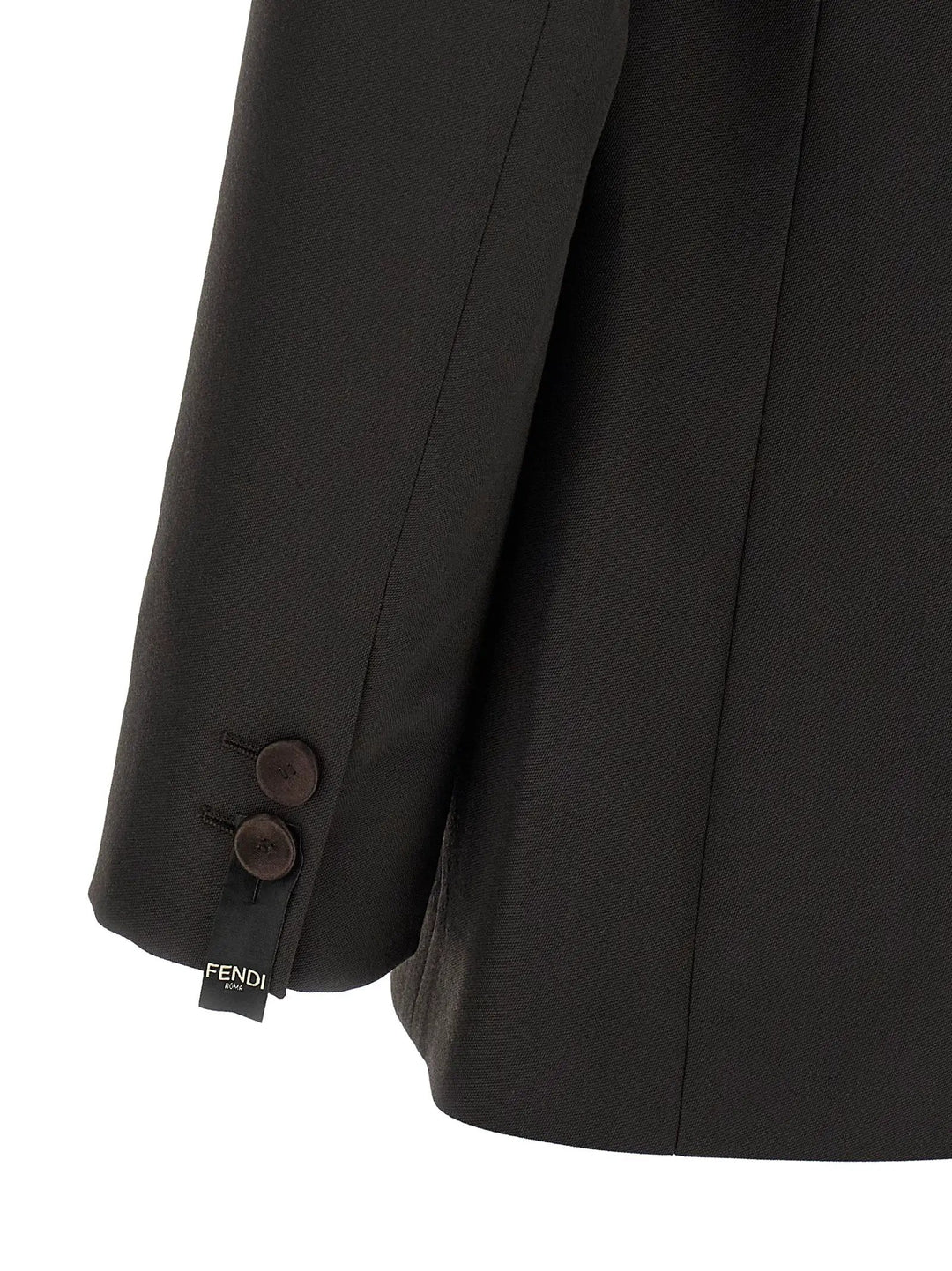 Fendi Sample Sale | Fendi Brown Polyester Blazer - | Designer outlet