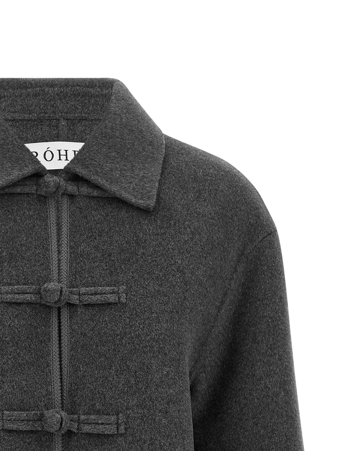 Rohe Sample Sale | Rohe Gray Wool Coat - | Designer outlet