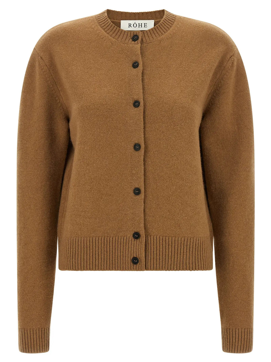Rohe Sample Sale | Rohe Brown Wool Cardigan - | Designer outlet
