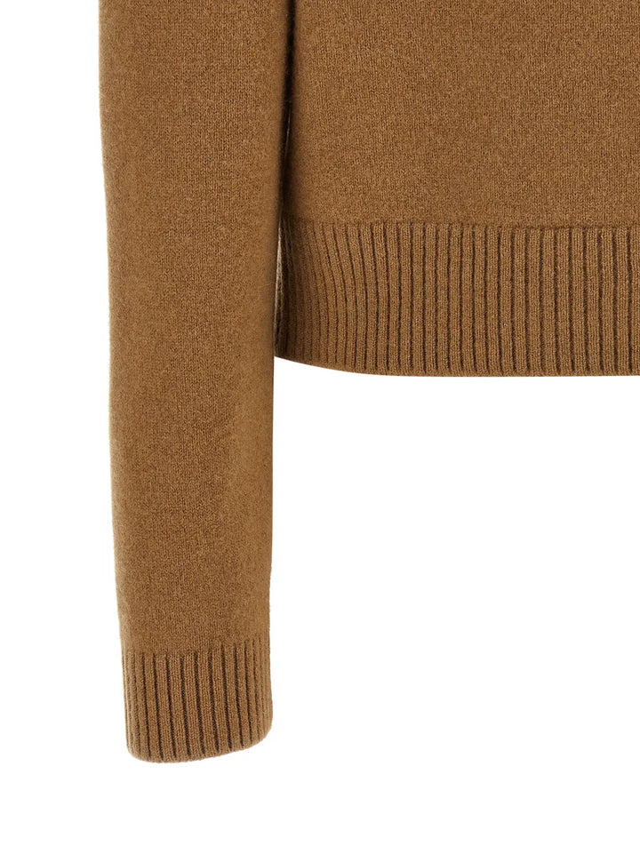 Rohe Sample Sale | Rohe Brown Wool Cardigan - | Designer outlet