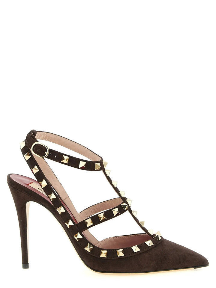 Valentino Garavani Sample Sale | Valentino Garavani Brown Calfskin High Heel Pumps - | Designer outlet