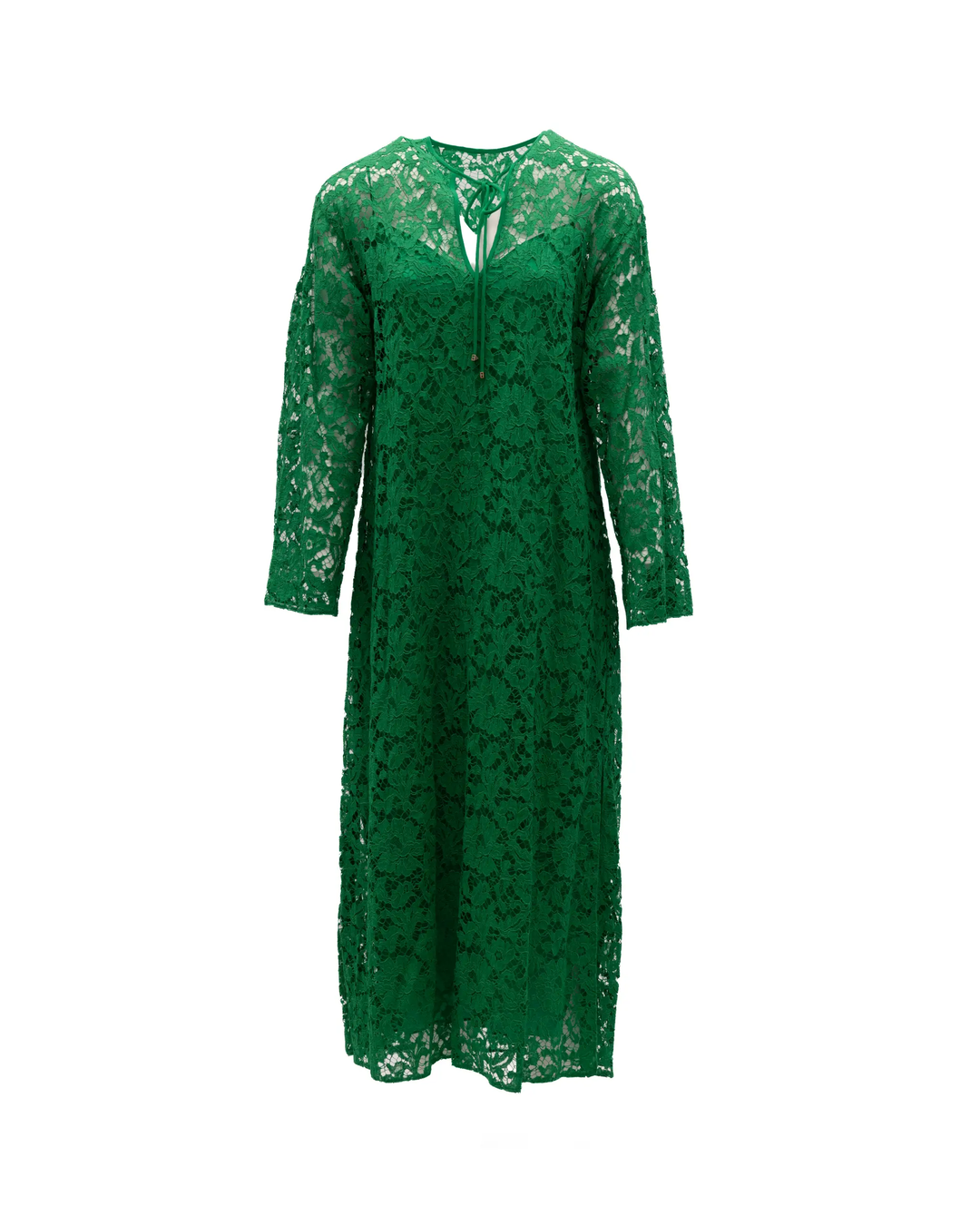 Valentino Garavani Sample Sale | Valentino Garavani Women Lace Dress in Green - | Designer outlet