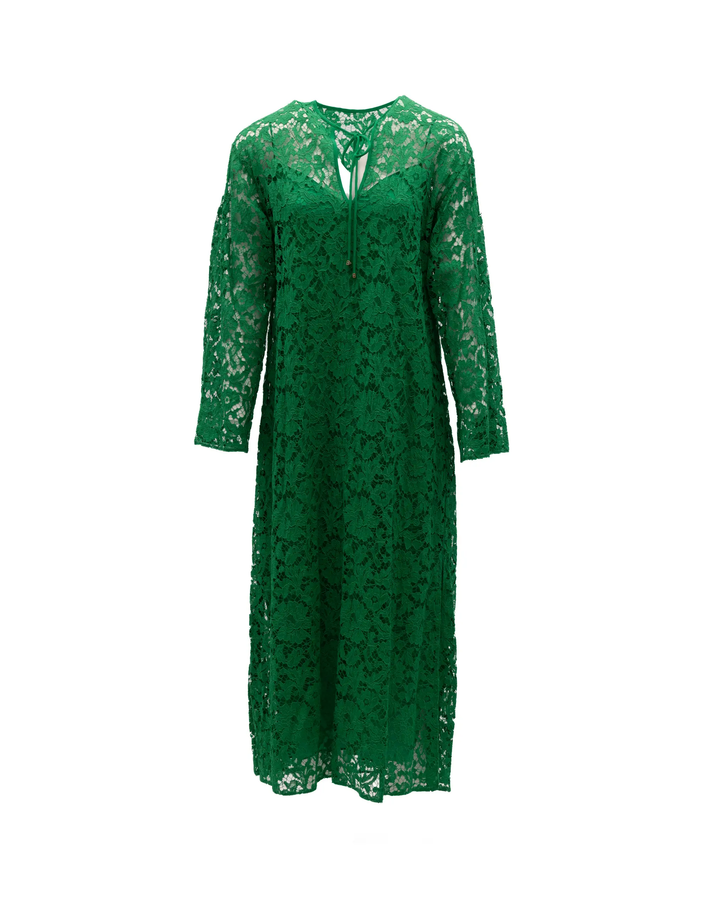 Valentino Garavani Sample Sale | Valentino Garavani Women Lace Dress in Green - | Designer outlet