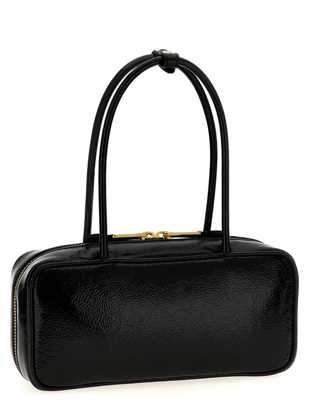 Miu Miu Sample Sale | Miu Miu Black Lamb Leather Handbag - | Designer outlet