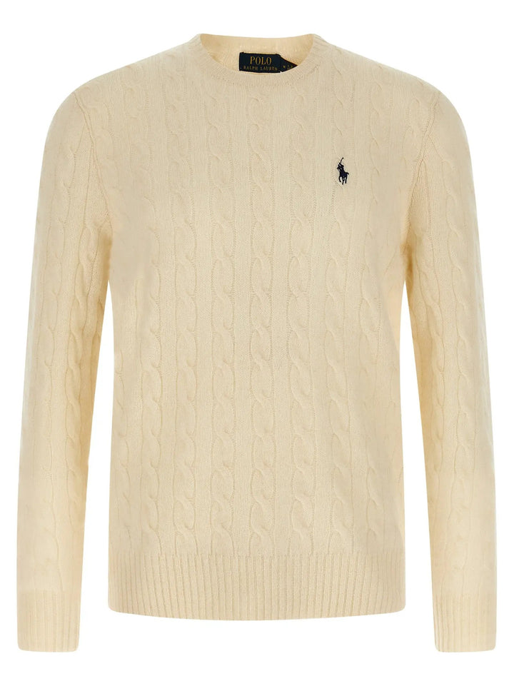 Polo Ralph Lauren Sample Sale | Polo Ralph Lauren White Wool Cardigan - | Designer outlet
