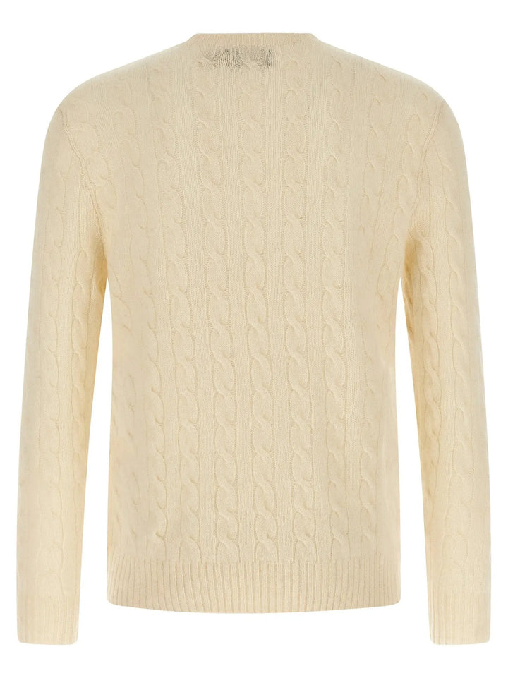 Polo Ralph Lauren Sample Sale | Polo Ralph Lauren White Wool Cardigan - | Designer outlet