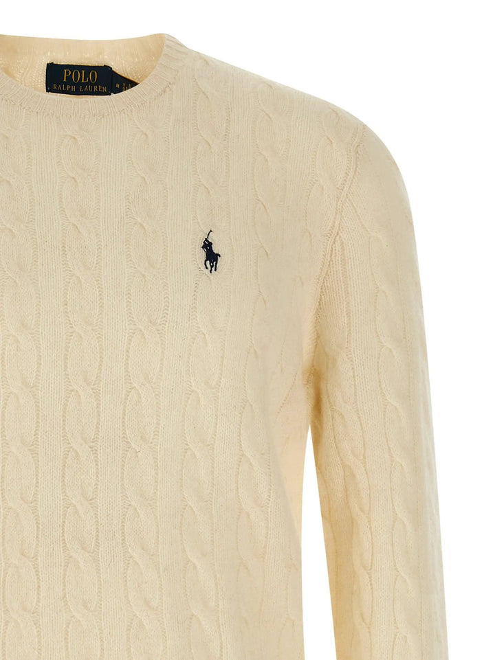 Polo Ralph Lauren Sample Sale | Polo Ralph Lauren White Wool Cardigan - | Designer outlet