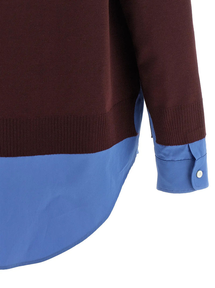 Miu Miu Sample Sale | Miu Miu Multicolor Virgin Wool Blouse - | Designer outlet