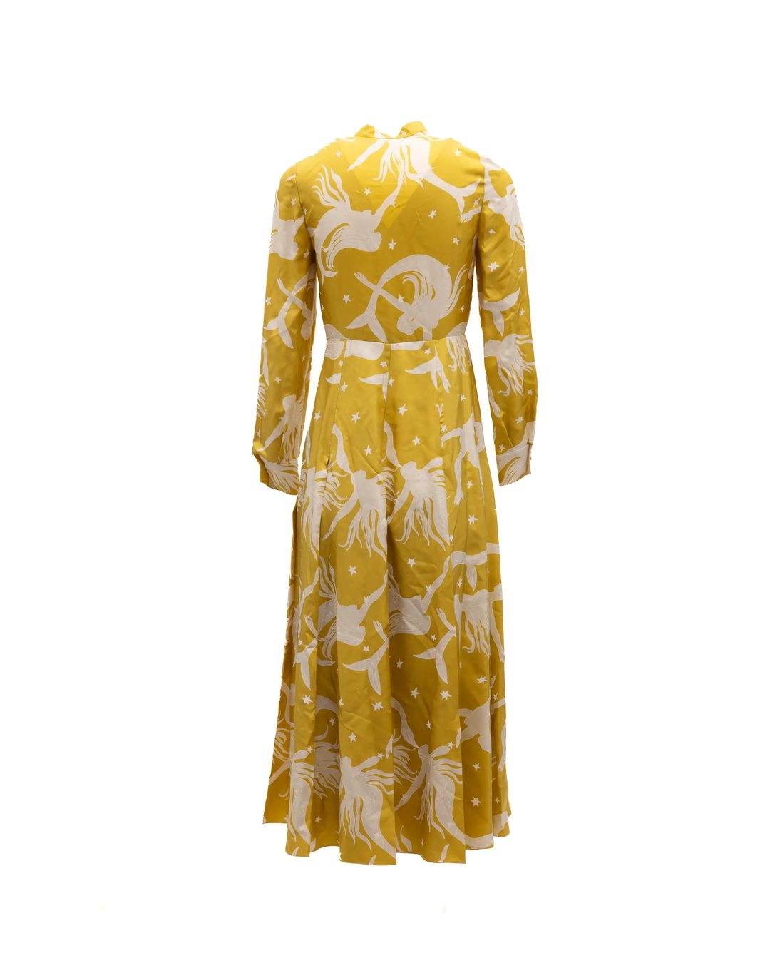 Valentino Garavani Sample Sale | Valentino Garavani Yellow Silk Dress - | Designer outlet