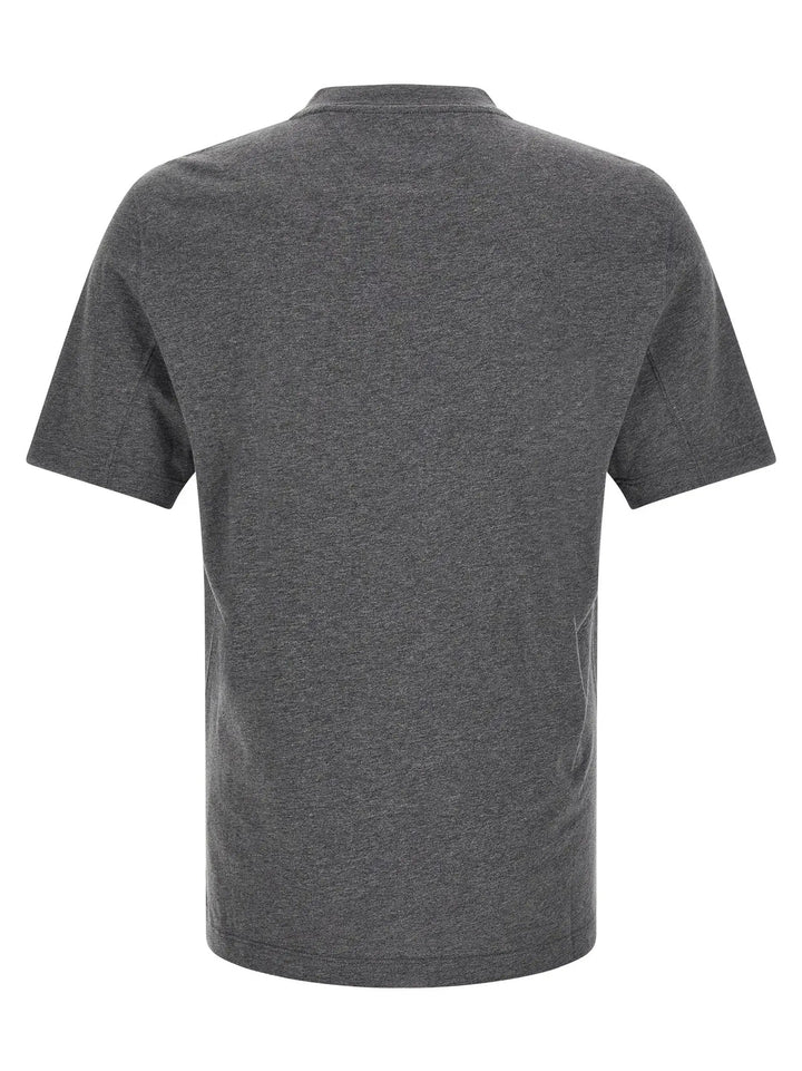 Brunello Cucinelli Sample Sale | Brunello Cucinelli Gray Cotton T-Shirt - | Designer outlet