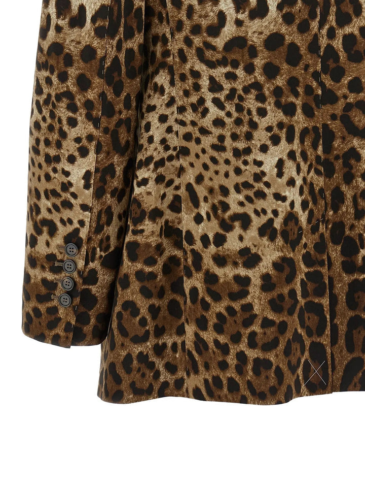 Dolce &amp; Gabbana Sample Sale | Dolce &amp; Gabbana Brown Wool Blazer - | Designer outlet