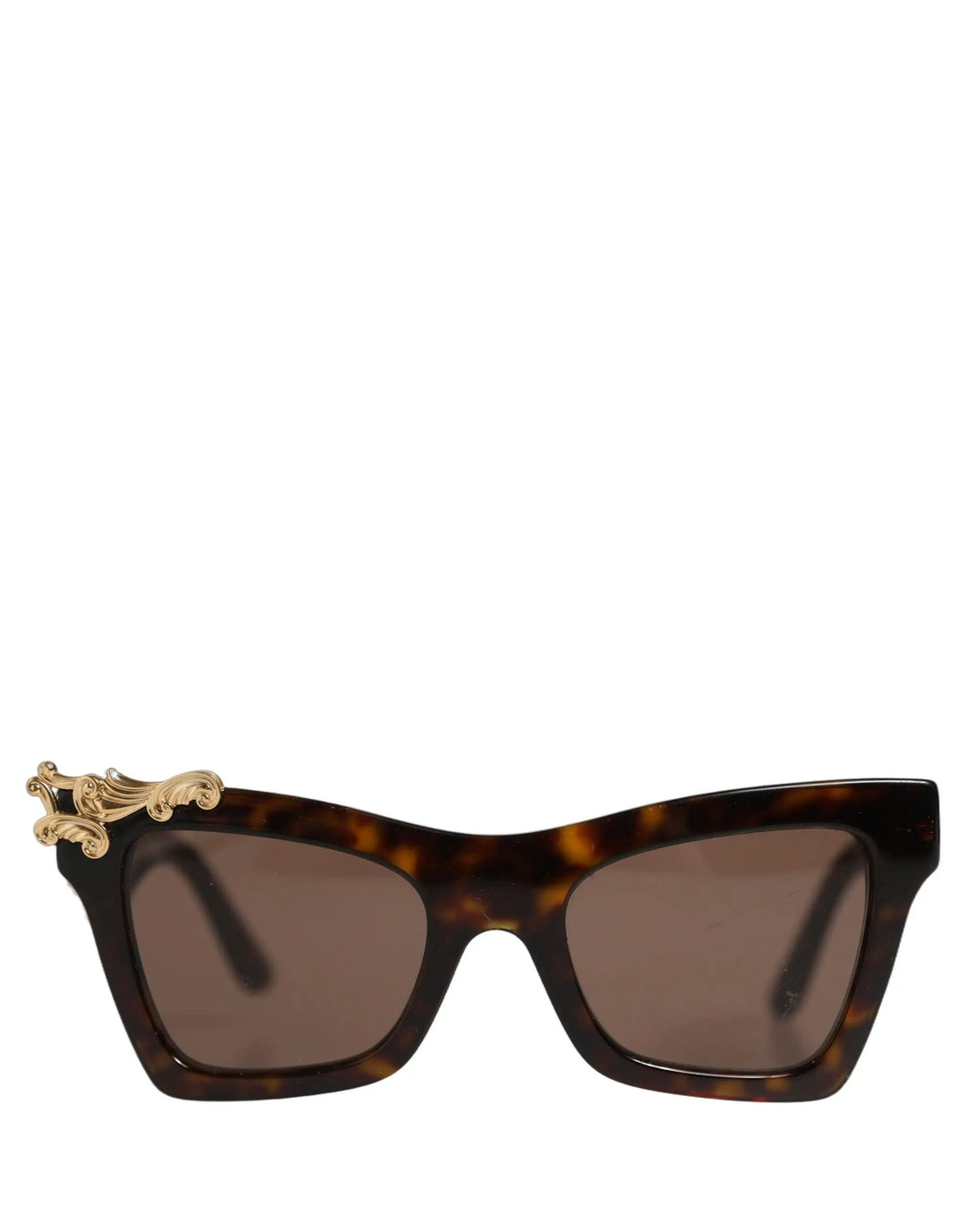Dolce &amp; Gabbana Sample Sale | Dolce &amp; Gabbana Brown DG4434 Accent Havana Acetate Frame Sunglasses - | Designer outlet