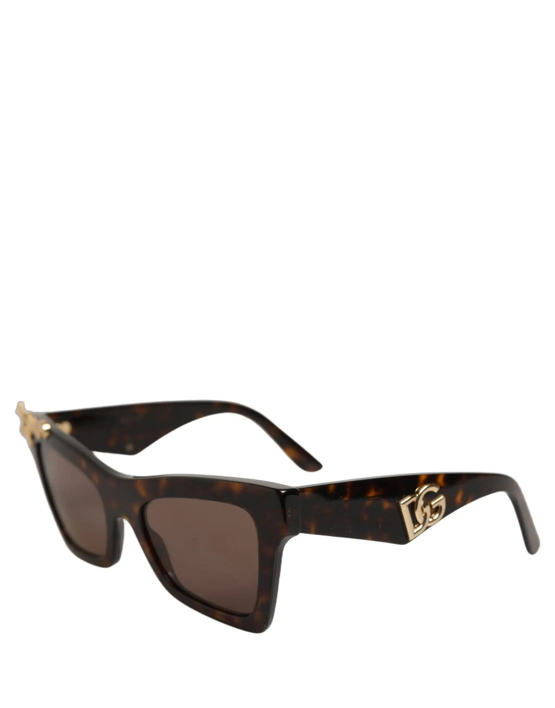 Dolce &amp; Gabbana Sample Sale | Dolce &amp; Gabbana Brown DG4434 Accent Havana Acetate Frame Sunglasses - | Designer outlet