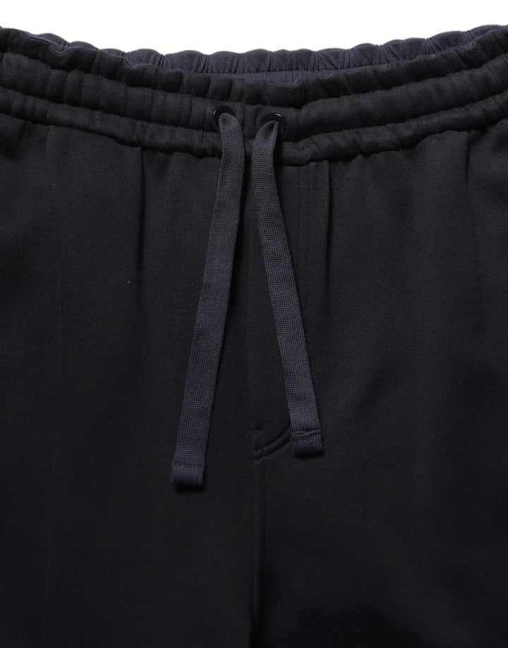 Dolce &amp; Gabbana Sample Sale | Dolce &amp; Gabbana Dark Blue Relaxed Wide Leg Men Jogger Pants - | Designer outlet