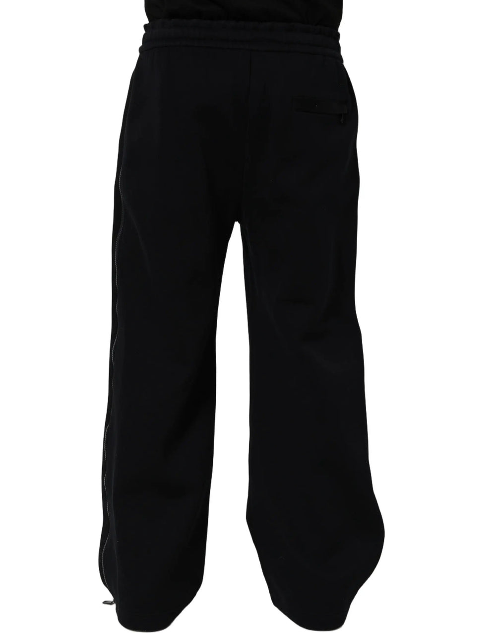 Dolce & Gabbana Sample Sale | Dolce & Gabbana Dark Blue Relaxed Wide Leg Men Jogger Pants - | Designer outlet