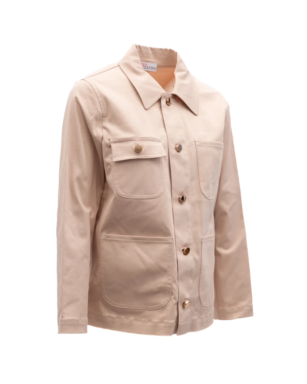 Valentino Garavani Sample Sale | Valentino Garavani Women Beige Cotton Denim Jacket - | Designer outlet