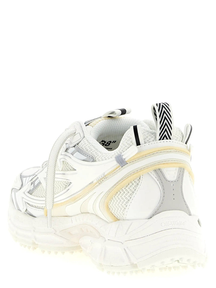Off-White Sample Sale | Off-White White Polyethylene Athletic Sneakers - | Designer outlet