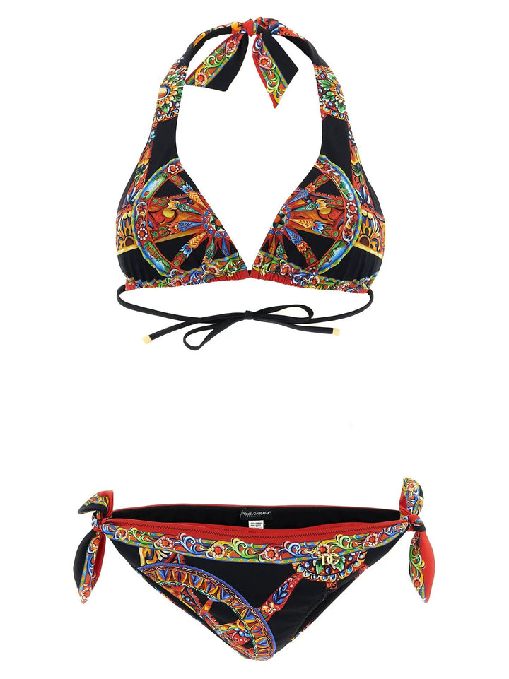 Dolce &amp; Gabbana Sample Sale | Dolce &amp; Gabbana Multicolor Polyamide Bikini - | Designer outlet