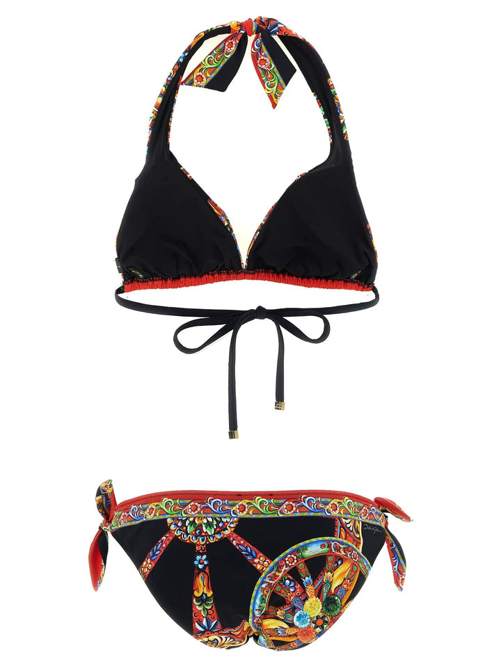 Dolce &amp; Gabbana Sample Sale | Dolce &amp; Gabbana Multicolor Polyamide Bikini - | Designer outlet