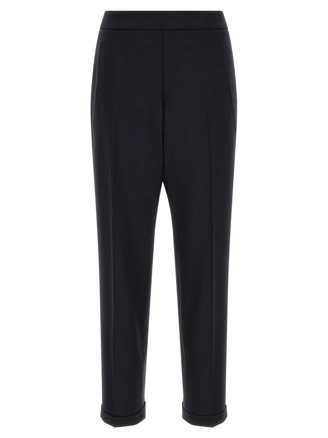 Alberto Biani Sample Sale | Alberto Biani Black Polyester Cropped Pants - | Designer outlet