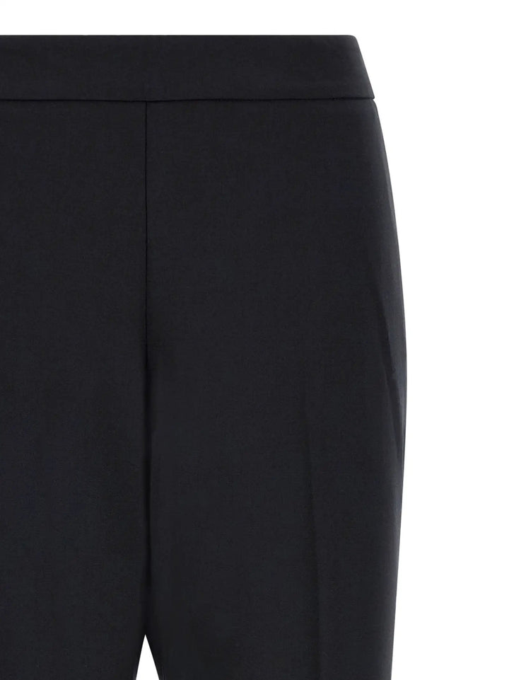 Alberto Biani Sample Sale | Alberto Biani Black Polyester Cropped Pants - | Designer outlet