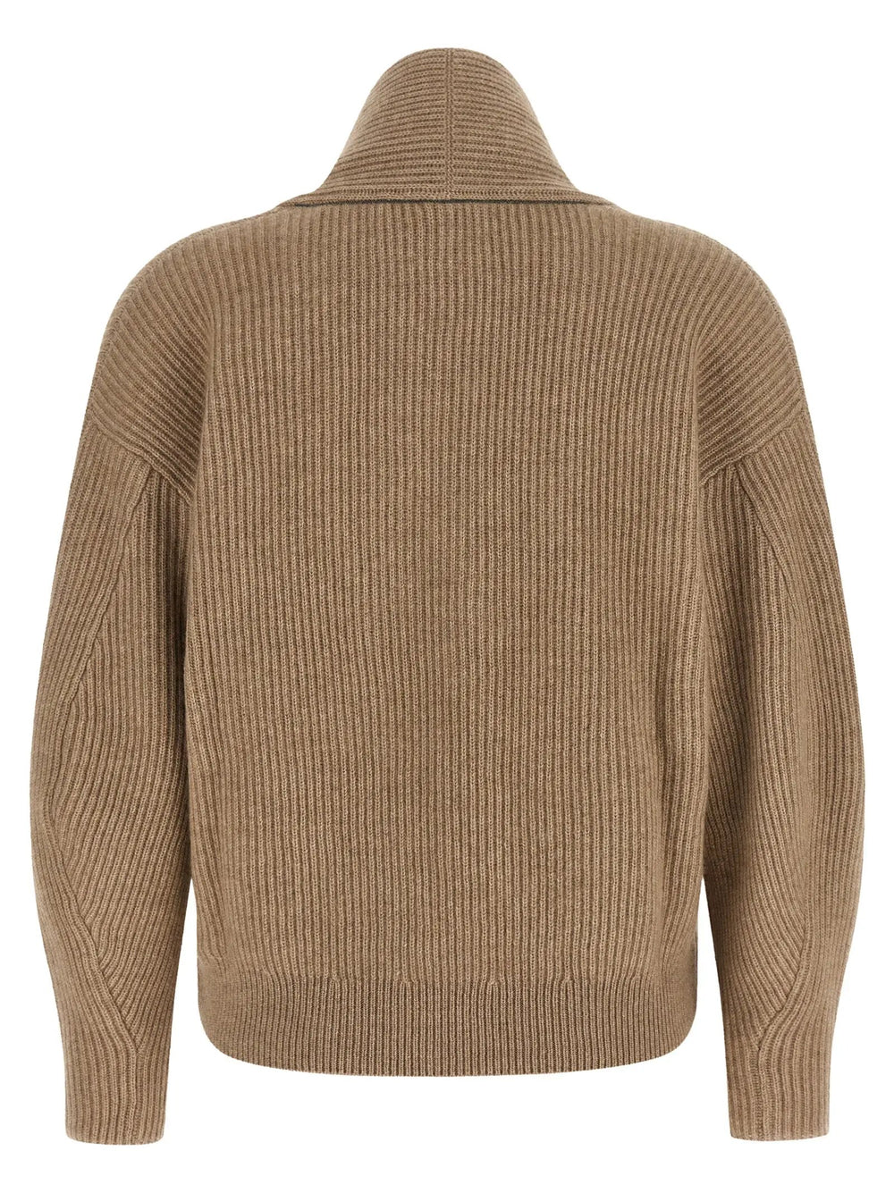 Brunello Cucinelli Sample Sale | Brunello Cucinelli Beige Cashmere Cardigan - | Designer outlet