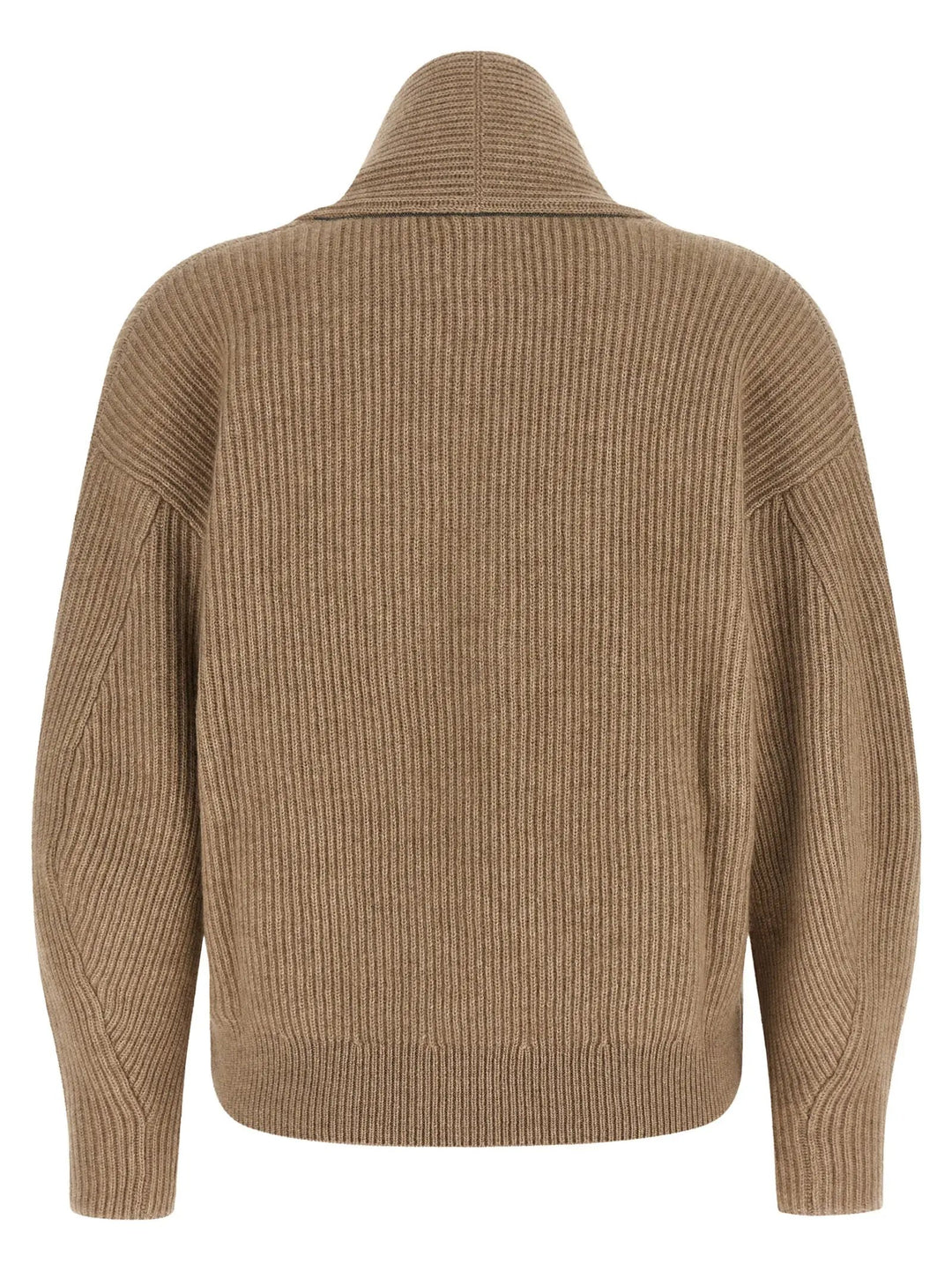 Brunello Cucinelli Sample Sale | Brunello Cucinelli Beige Cashmere Cardigan - | Designer outlet