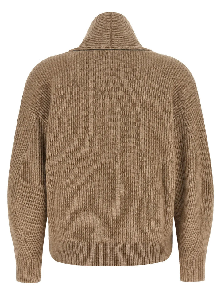 Brunello Cucinelli Sample Sale | Brunello Cucinelli Beige Cashmere Cardigan - | Designer outlet