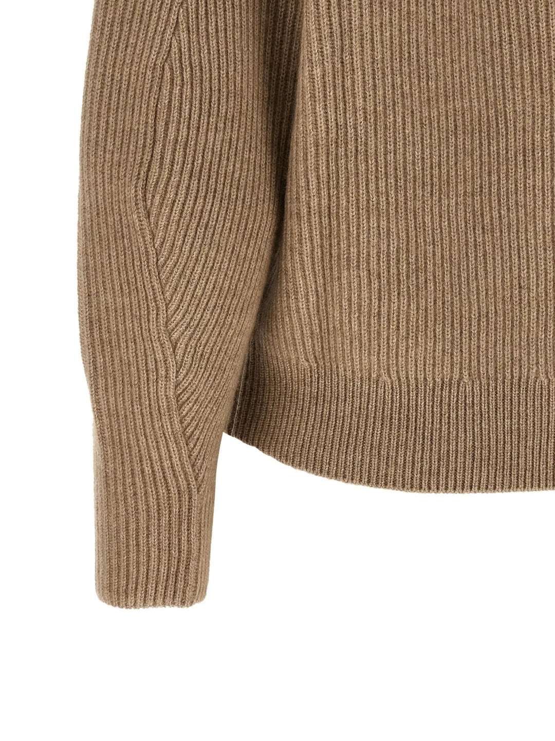 Brunello Cucinelli Sample Sale | Brunello Cucinelli Beige Cashmere Cardigan - | Designer outlet