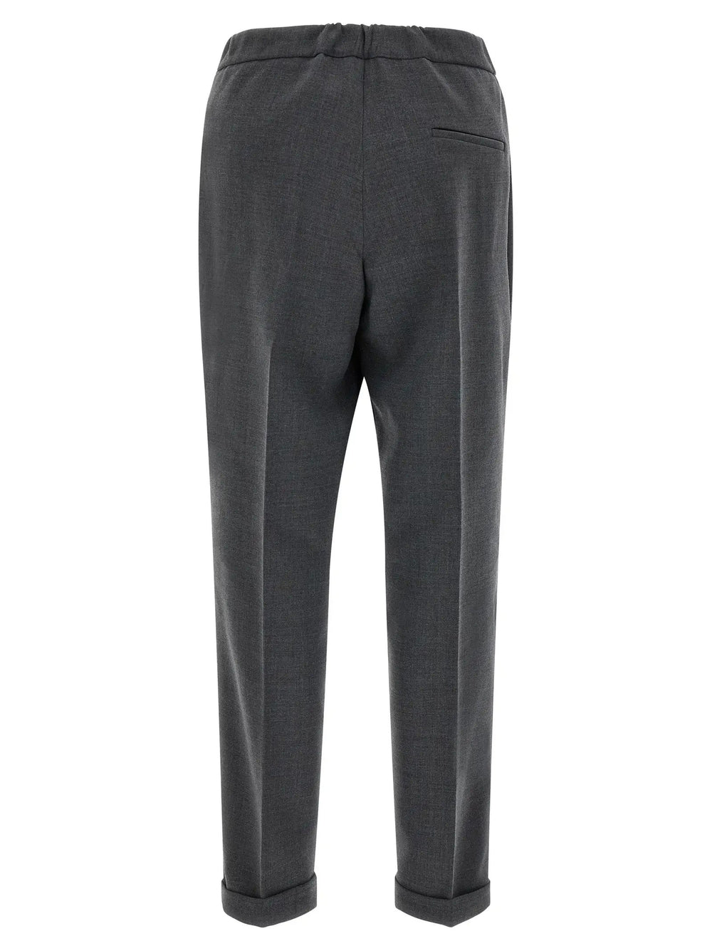 Alberto Biani Sample Sale | Alberto Biani Gray Polyester Cropped Pants - | Designer outlet